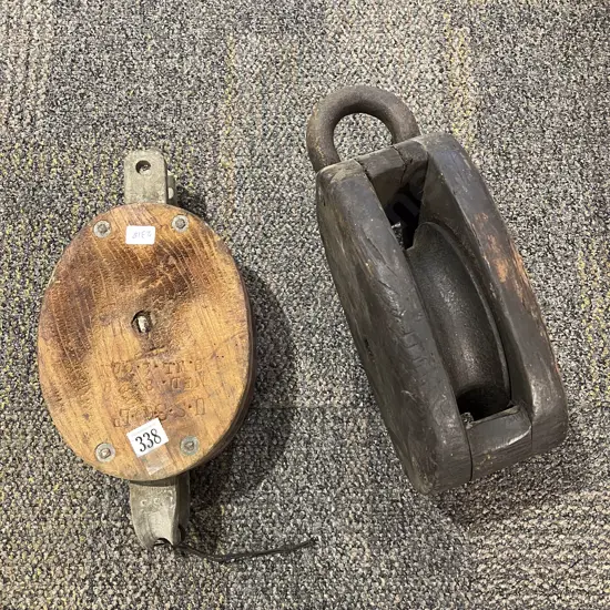 Two Rope Pulleys