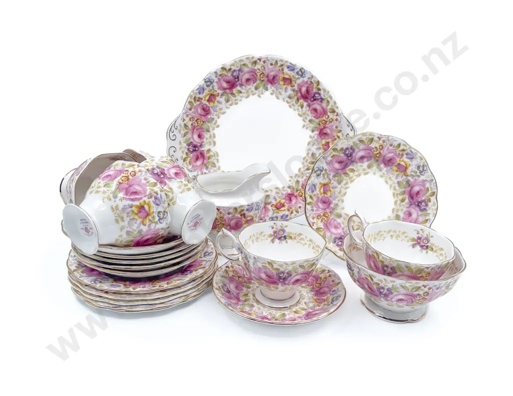 Royal Albert "Serena" Part Teaset Image 1++