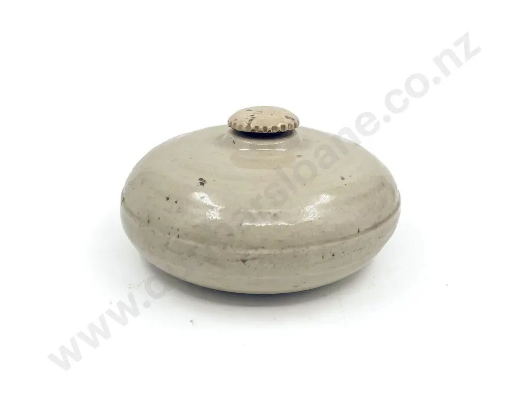 Vintage Stoneware Hot Water Bottle Image 1++