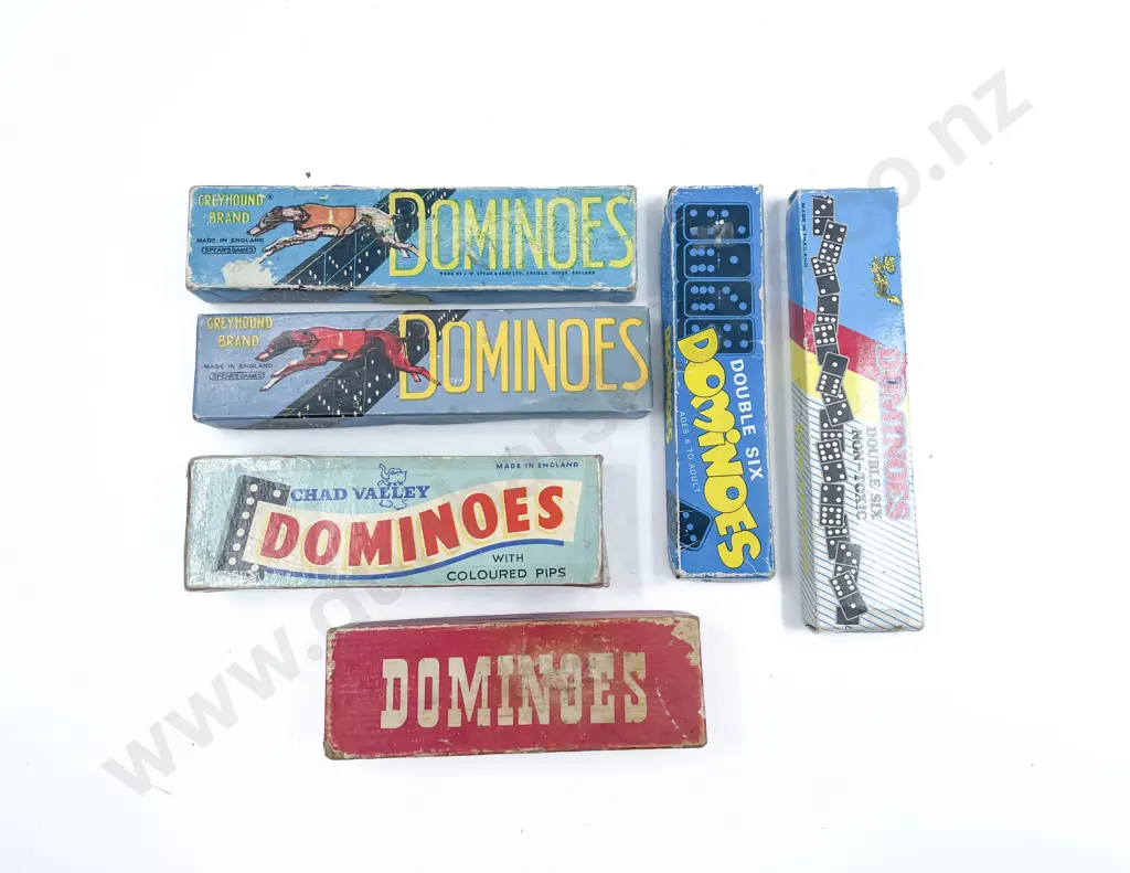 Six Boxed Domino Sets Image 1++