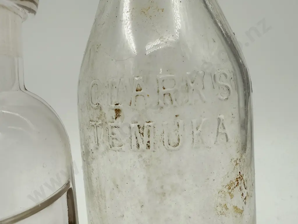Small Box Vintage Bottles Etc Image 1++