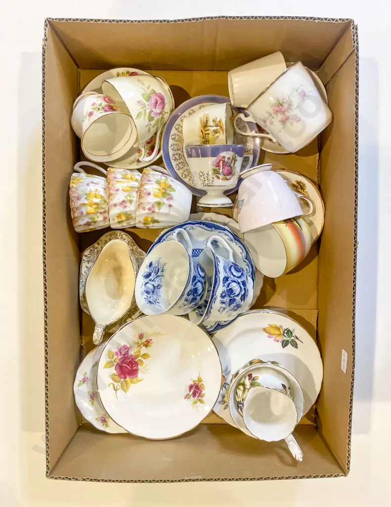 Fancy Cup & Saucers with Odds Image 1++