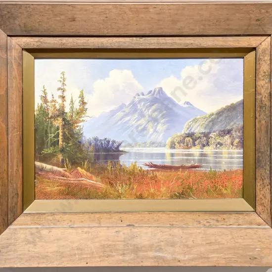 Unknown Artist - NZ Landscape - Oil on Board