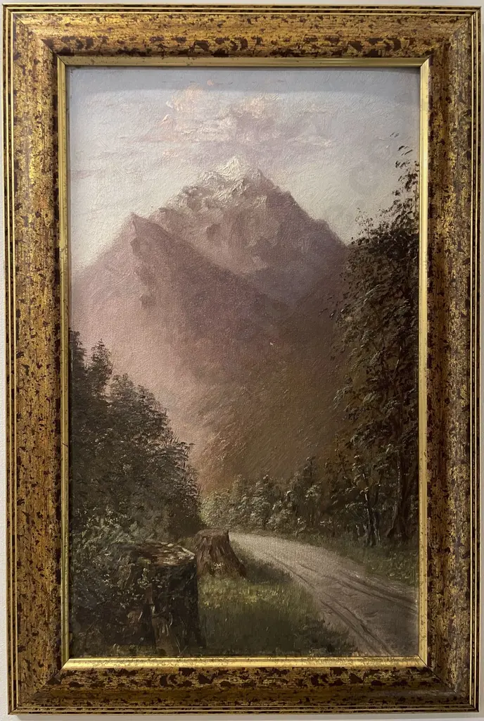 Unknown Artist - NZ Landscape - Oil on Board Image 1++