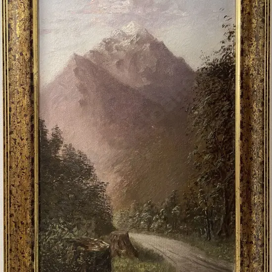 Unknown Artist - NZ Landscape - Oil on Board