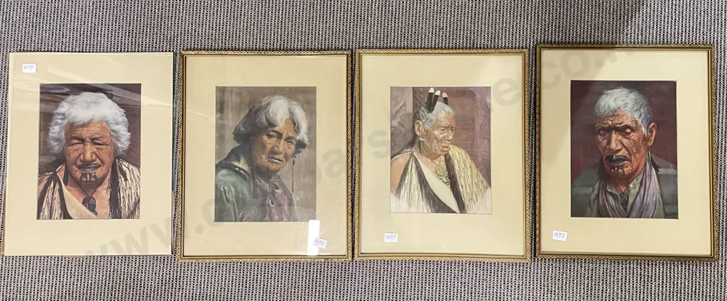 Four Framed C.F. Goldie Reproduction Prints Image 1++