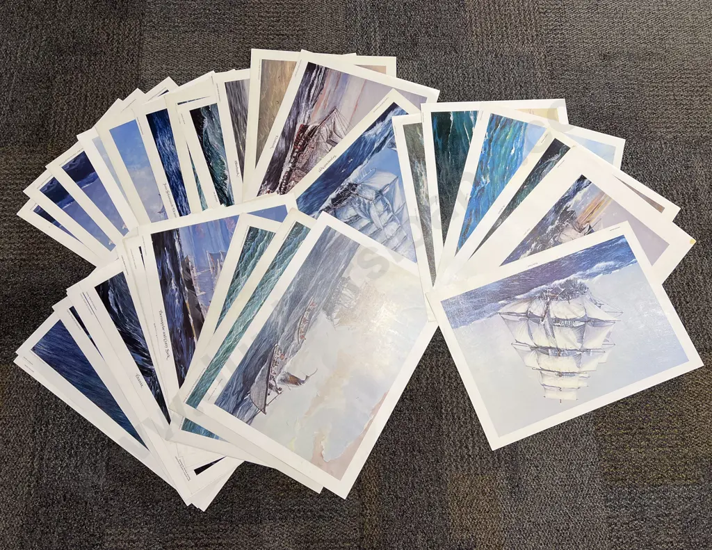 Large Quantity of Nautical Interest Prints etc *PLEASE NOT PHOTO CHANGE Image 1++