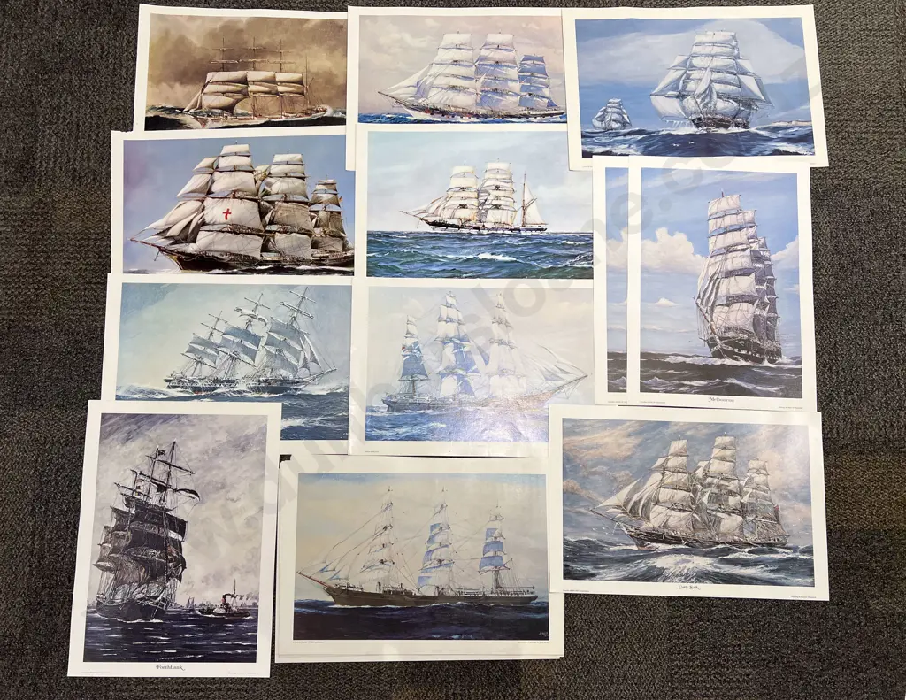 Large Quantity of Nautical Interest Prints etc *PLEASE NOT PHOTO CHANGE Image 1++