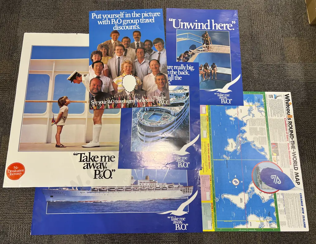 Quantity of Assorted NZ Tourism Advertisements Image 1++