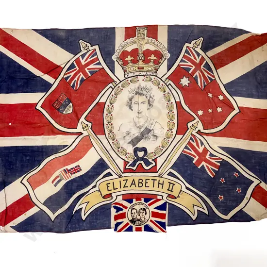Assortment of Vintage British Flags