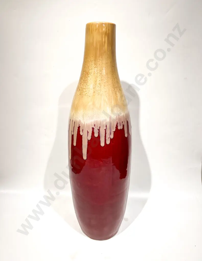 Ceramic Long Stem Mantel Vase Image 1++