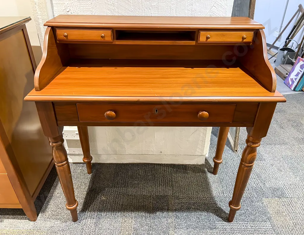Stained Kauri Writing Desk Image 1++