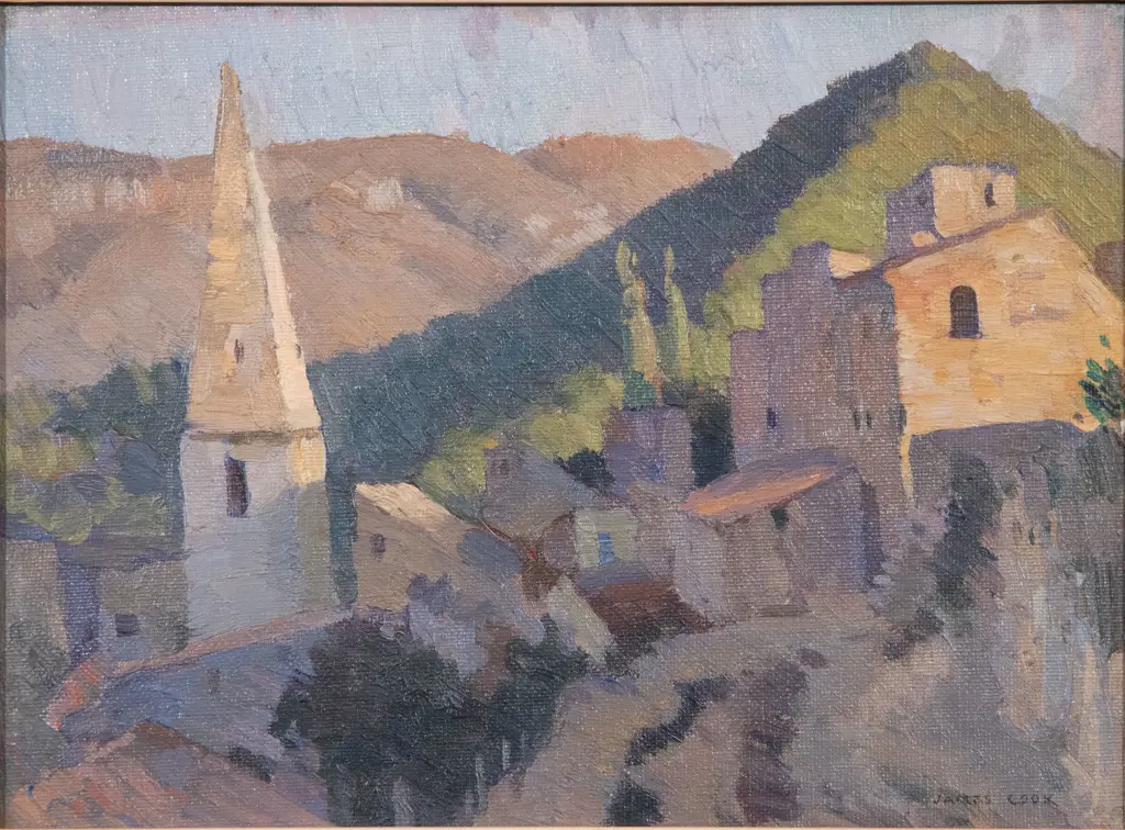 James Cook (1904 - 1960) - Mediterranean Landscape Image 1++