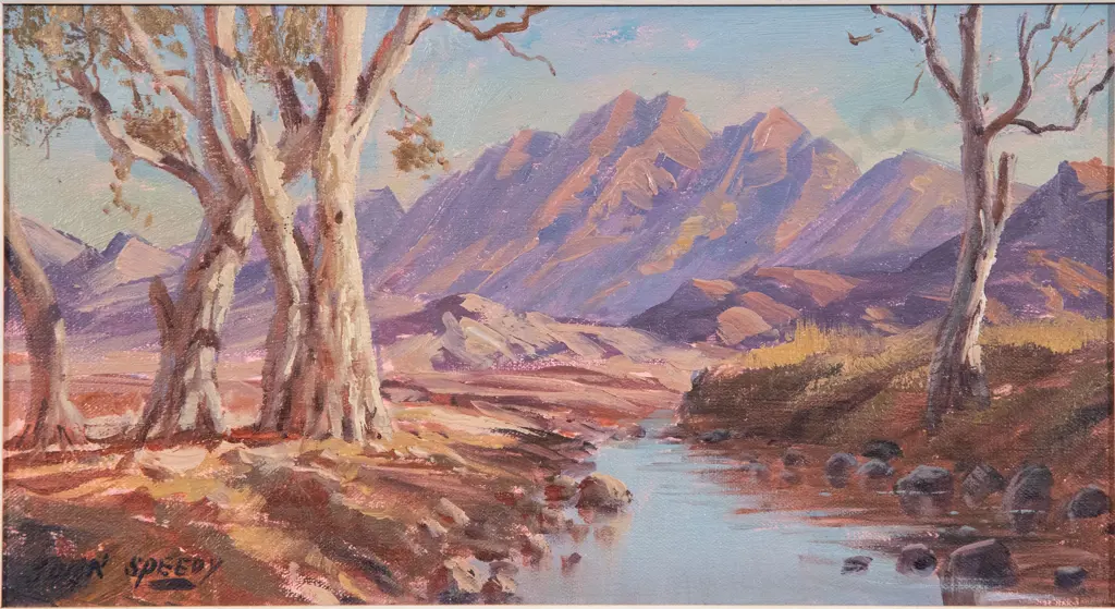 John Speedy (b 1940) - Flinders Ranges Image 1++