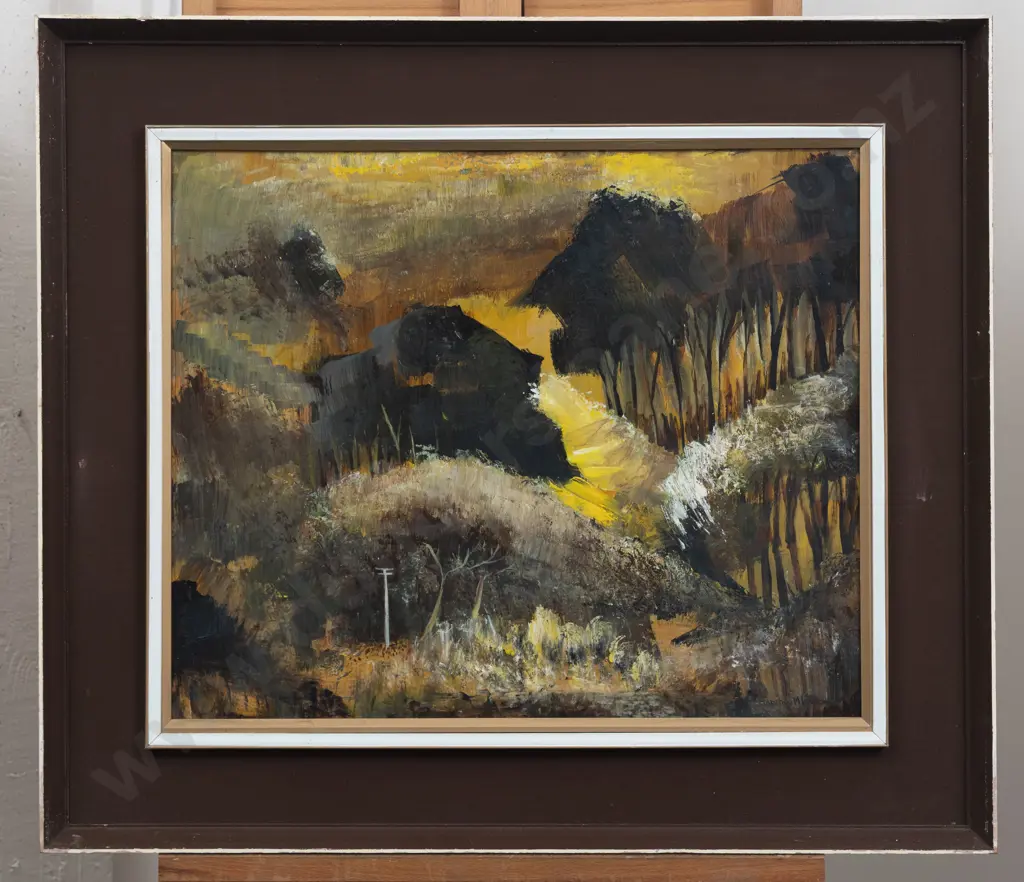 Florence Luxford - View from Fairlie Terrace - Wellington Image 1++