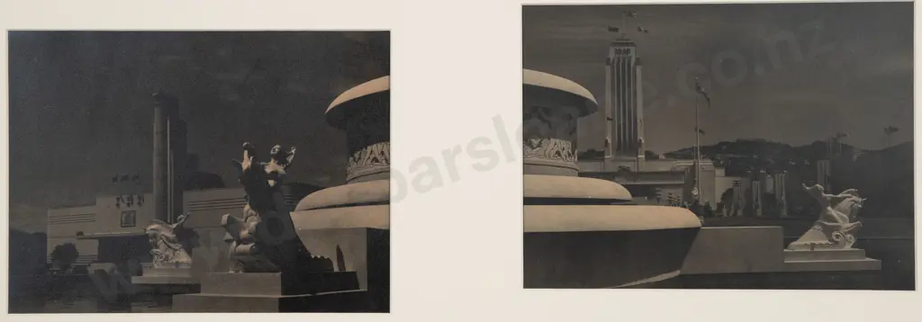 Ronald James Searle - 1940 Centennial Exhibition Pavillion Image 1++