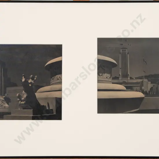 Ronald James Searle - 1940 Centennial Exhibition Pavillion