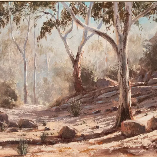 John Speedy (b 1940) - Secluded Glade