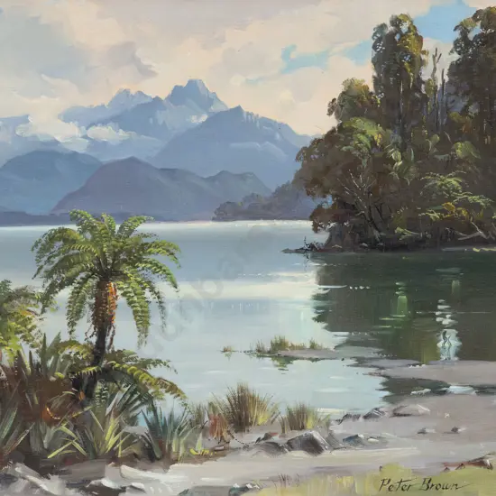 Peter Brown - Lake Kaniere - Westland