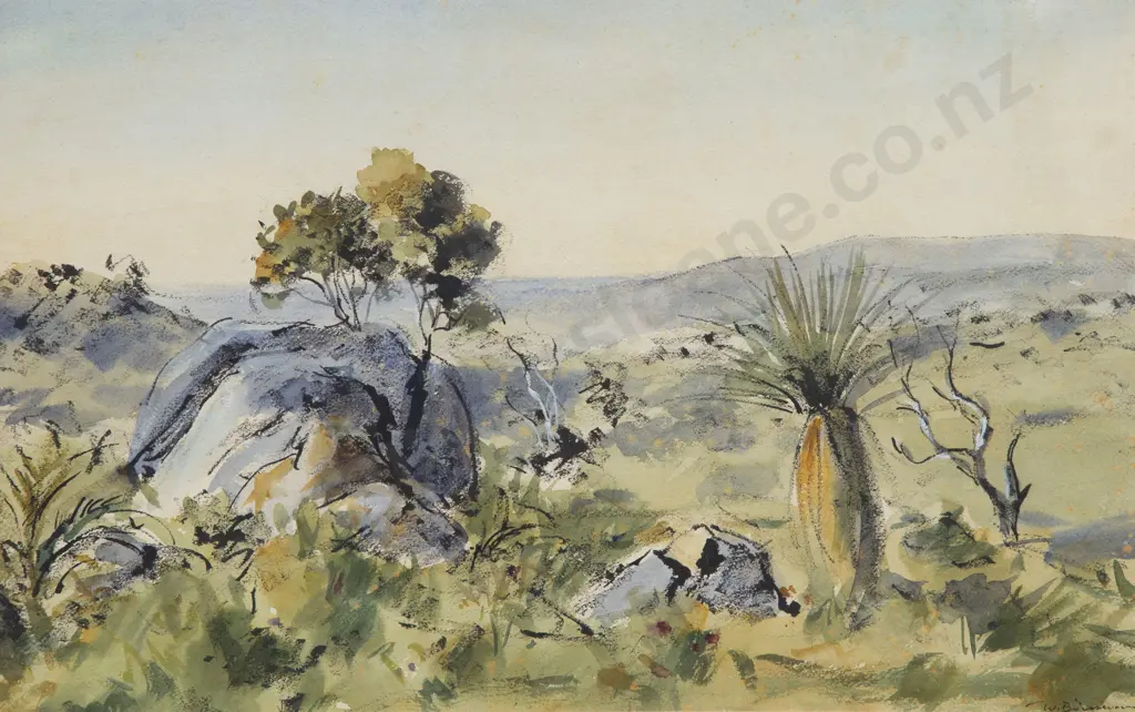 William Boissevain (Australian) - Untitled Landscape Image 1++