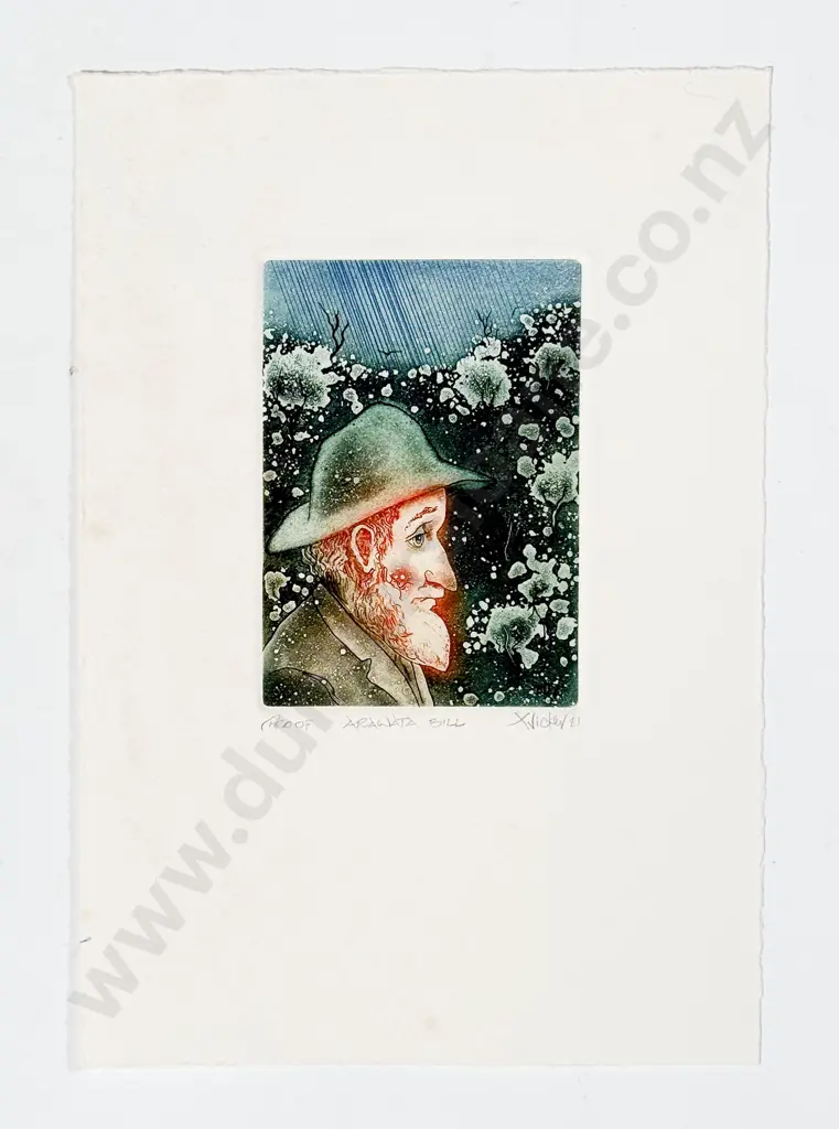 Gary Tricker (1938 - 2021) - Arawata Bill (unframed) Image 1++