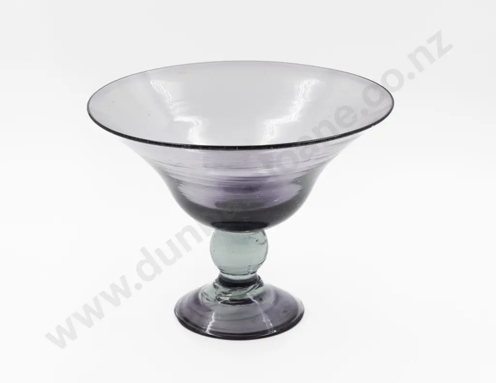 NZ Studio Glass Comport Image 1++