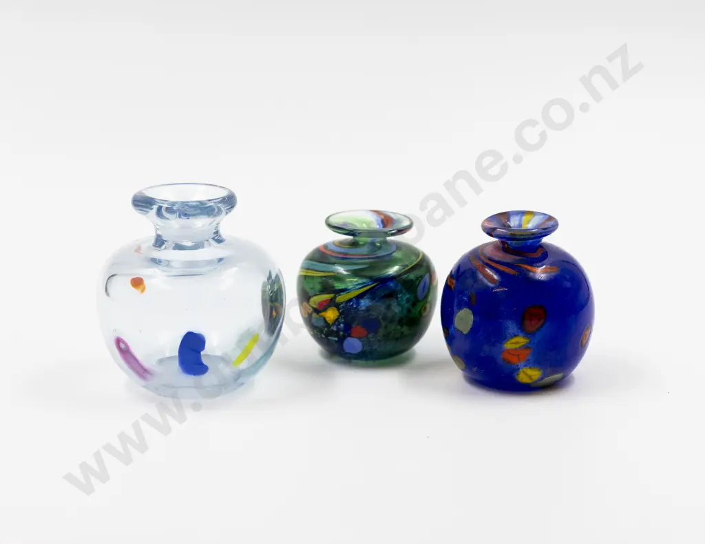 Two Nigel Schroder Posy Pots & Unidentified Pot Image 1++