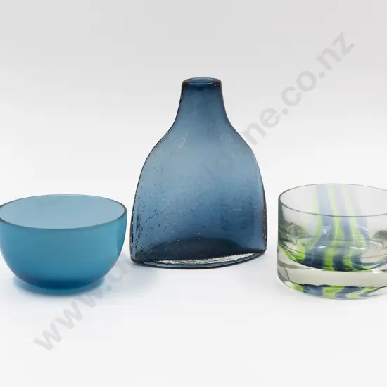 Pet Hein (Danish) Art Glass Bowl & Other
