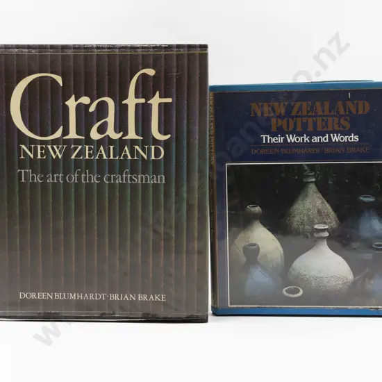 Doreen Blumhardt & Brian Brake - NZ Potters - Their Work and Words & Craft New Zealand