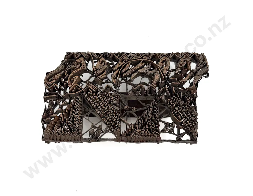 Vintage Batik Pattern Press Stamp Image 1++