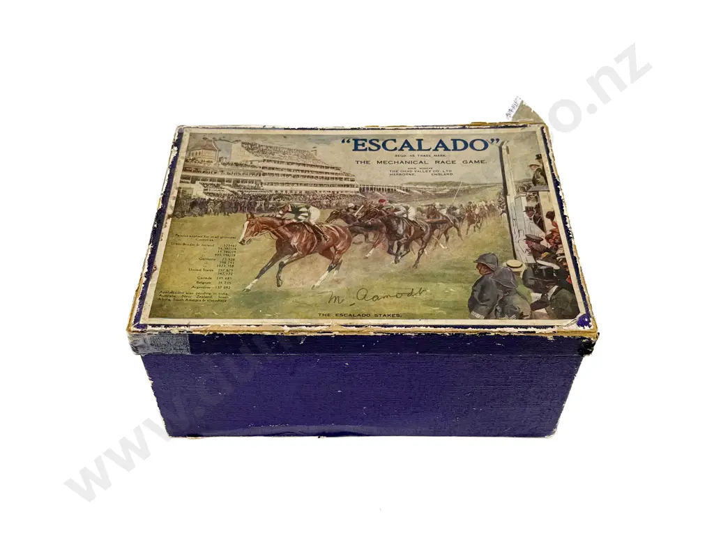 Vintage Escalado - The Mechanical Race Game Image 1++