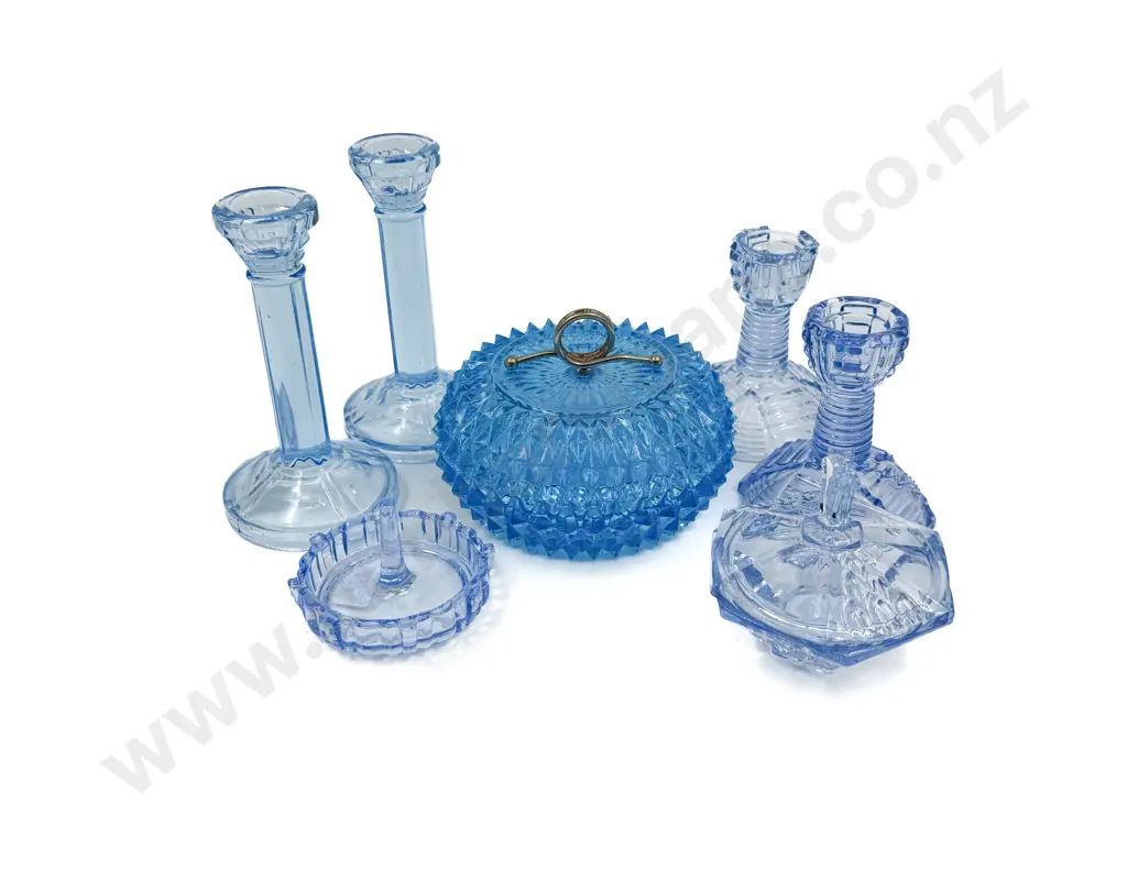 Quantity of Assorted Depression Glass etc Image 1++
