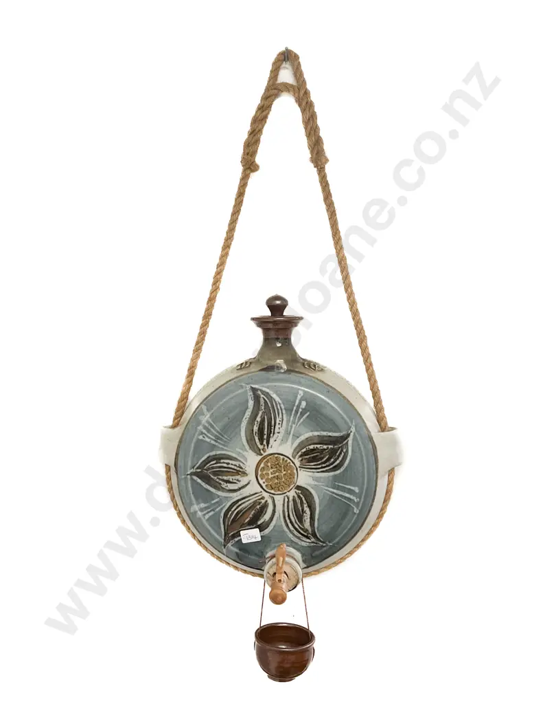 Hanging Pottery Flagon Image 1++