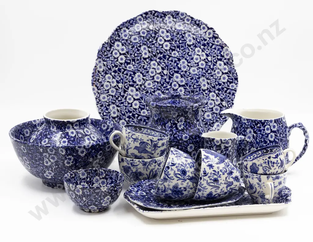 Quantity of Burleigh "Calico" China & Extras Image 1++