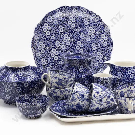 Quantity of Burleigh "Calico" China & Extras