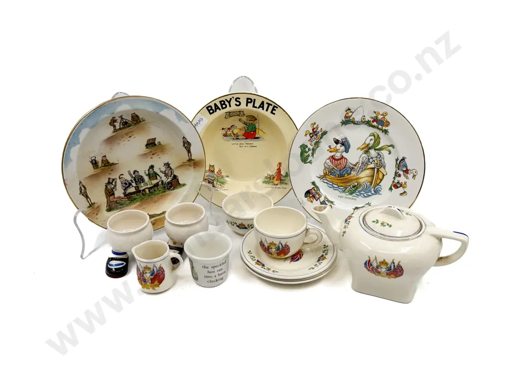Quantity of Assorted Nursery China incl Carlton Ware Eggcups Image 1++