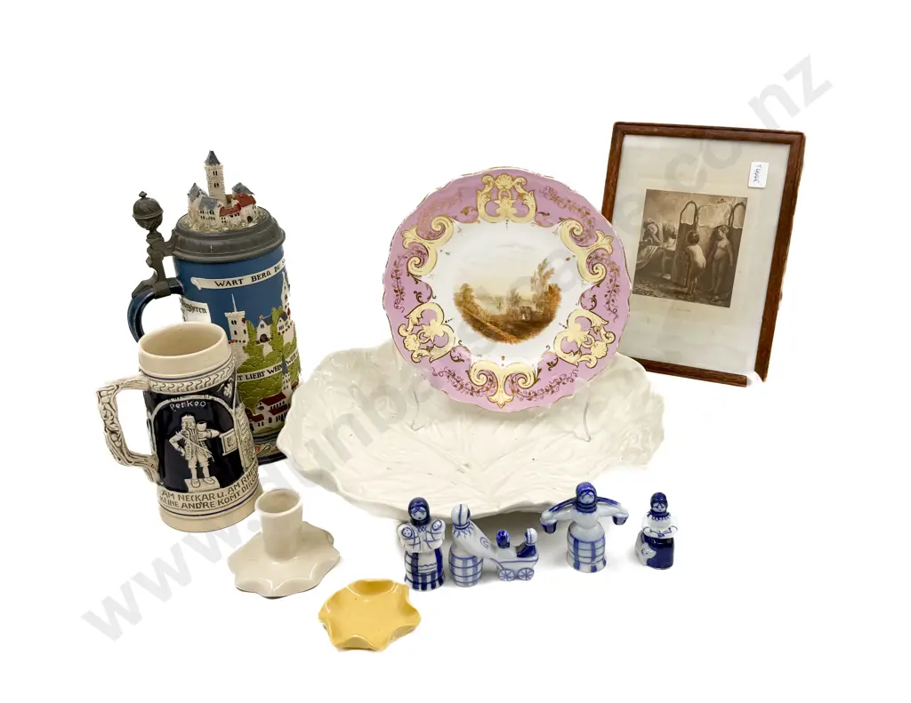 Large Decorative Stein and Assorted China etc Image 1++
