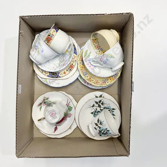 Box of Assorted Fancy China