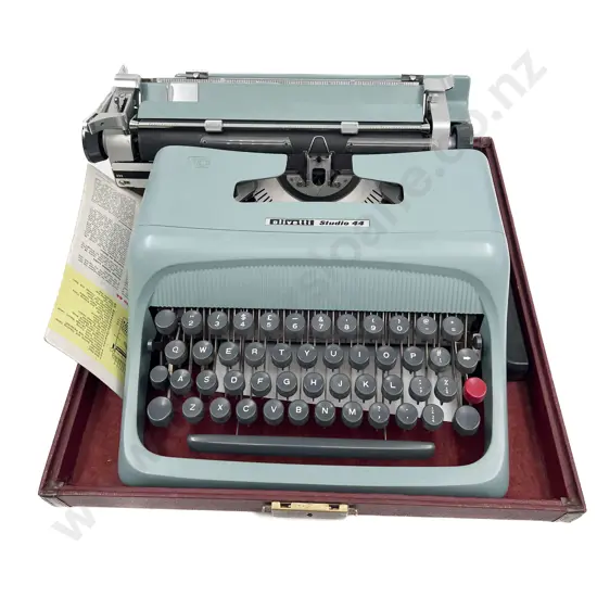 Olivetti Typewriter in Case