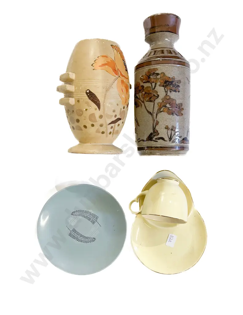 Decorative Brass Vase together with Assorted Pottery & China Image 1++