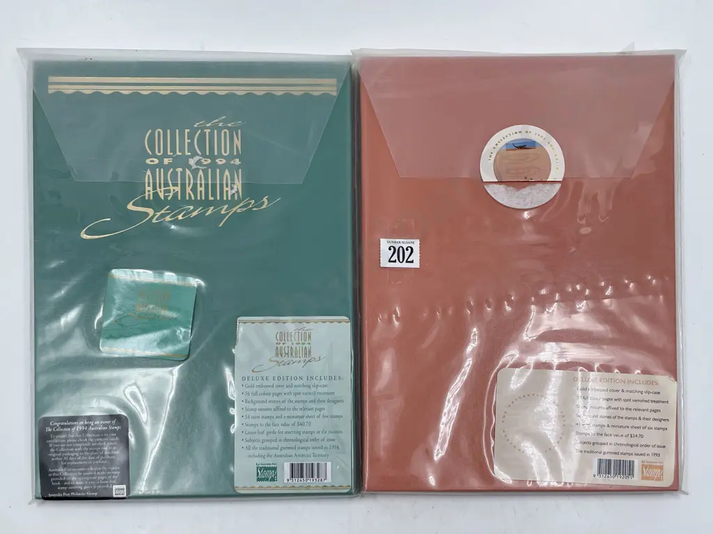 The Australian Stamp Collection Album 1993 1994 Image 1++