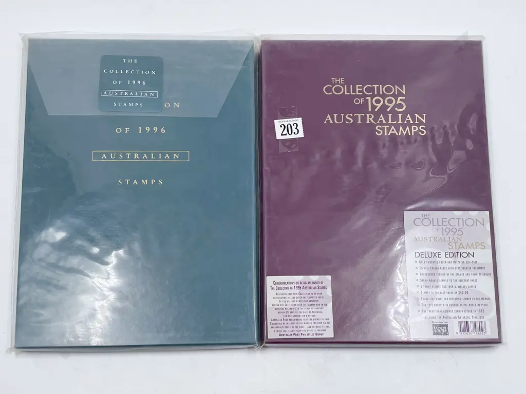 The Australian Stamp Collection Album 1995 1996 Image 1++