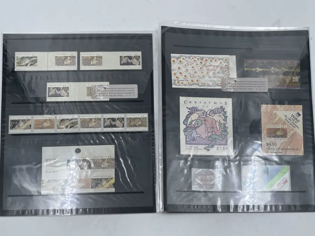The Australian Stamp Collection Album 1992 1991/1992 Image 1++
