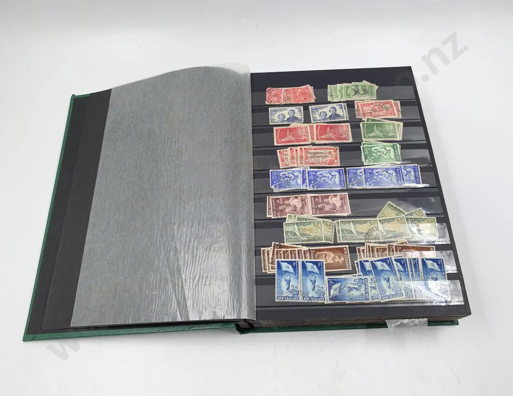 NZ Multiples Stock Book Album Image 1++