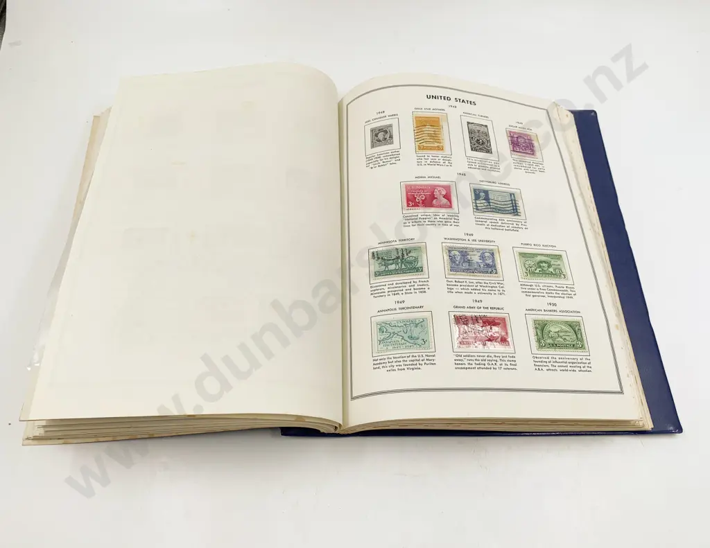 United States Pictorial Stamp Album (Incomplete) Image 1++