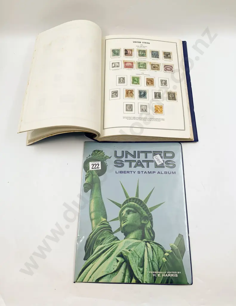 United States Pictorial Stamp Album (Incomplete) Image 1++
