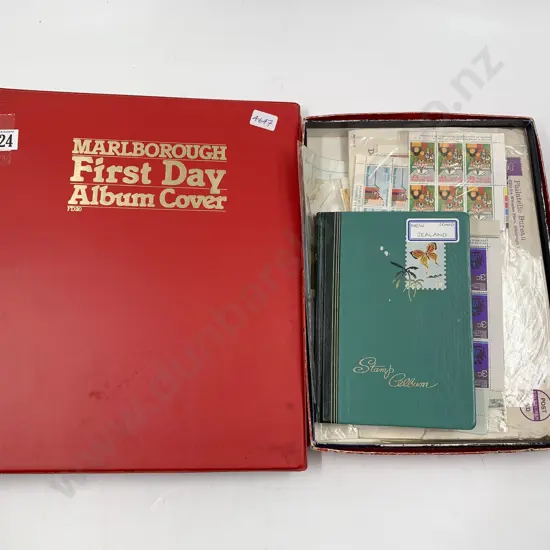 NZ FDC Album Small Stock Book Album & Mini Sheets/Blocks