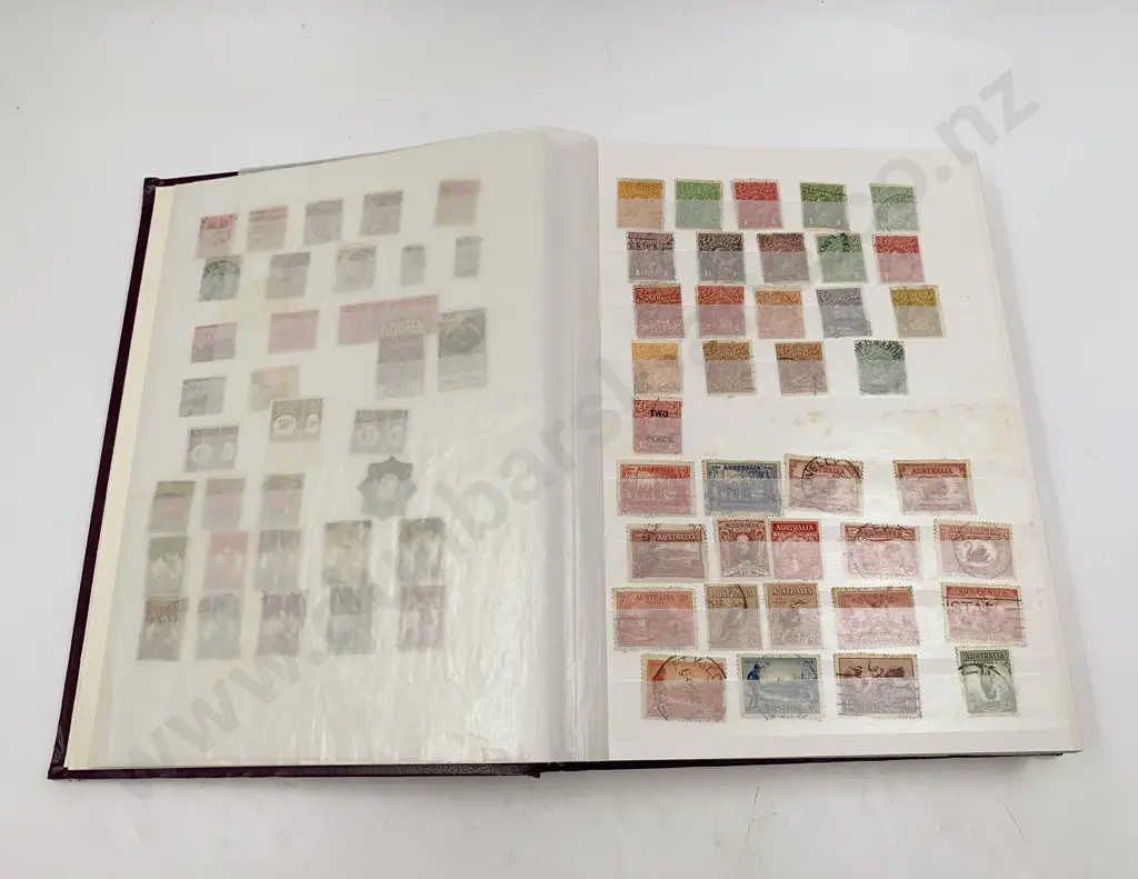 Australian Vintage & Decimal Stock Book Album Image 1++
