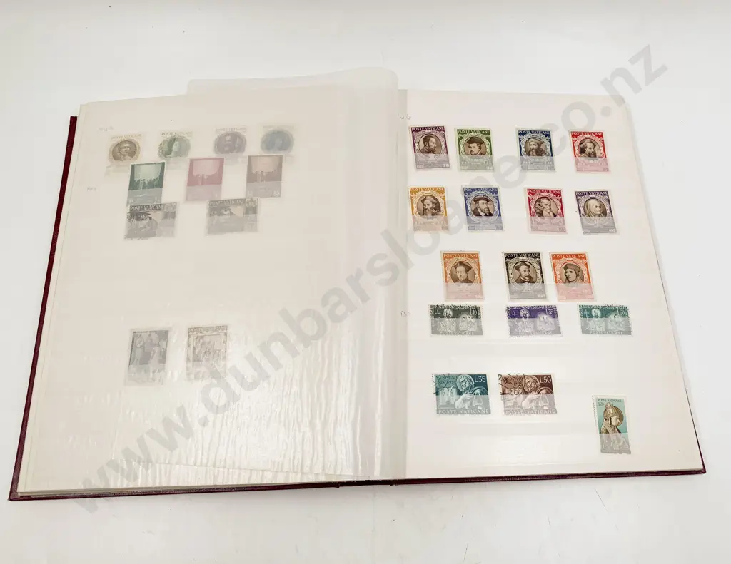 Vintage Mainly Italian & Vatican City Stock Book Album Image 1++