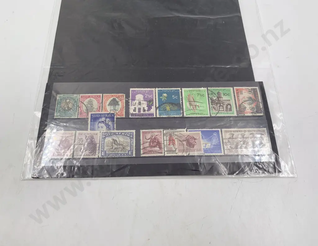 Five Commonwealth Stock Book Album Pages Image 1++